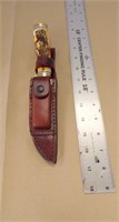 SCHRADE "UNCLE HENRY" #153UH KNIFE IN SHEATH...