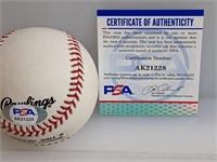 Tony LaRussa Signed Rawlings Baseball PSA COA