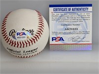 Stan Musial Signed Rawlings Baseball PSA COA
