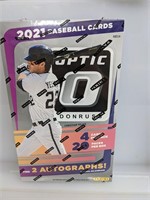 2021 Donruss Optic Baseball Hobby Box 20 Packs