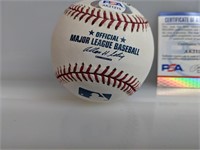 Bob Gibson Signed Rawlings Baseball PSA Certified