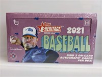 2021 Topps Heritage Minor Leag. Baseball Hobby Box