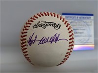 Hoyt Willhelm Signed Rawlings Baseball PSA COA