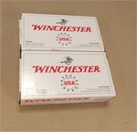 (100) RDS WINCHESTER 9MM LUGER, 115 GR FMJ AMMO