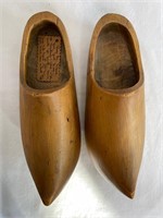Grouping of Shoe Forms, Clogs and Wooden bowl