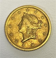 1852-O US Type One Gold Dollar