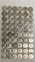 1965-1969 40% Silver US Half Dollars