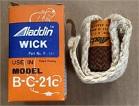 NIB VINTAGE ALADDIN WICK MODEL B-C-21c