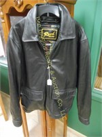 Reed men's 32 leather jacket w/