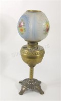 Gone with The Wind Parlor Oil Brass Table Lamp