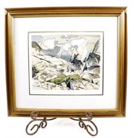 A. J. Casson, Signed Limited Edition Art 148 / 300