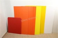 Variety of Coroplast Panels in Various Colors