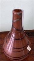 Art glass vase 16” tall