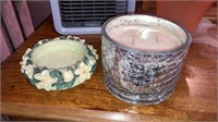Arctic air cooler, candle, holders