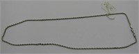 925 Silver 30" Rope Chain