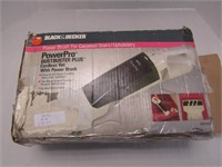 BLACK & DECKER Power Pro Dust Buster- Works