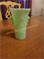 Jadeite Art Deco Vase