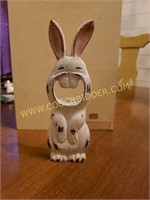 Cast Iron Bunny  Bottle  Opener