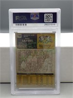 Kansas Comet! Graded 1971 Topps Gale Sayers card!