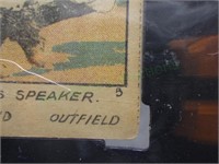Very Rare 1920 W516-1 Tris Speaker card!