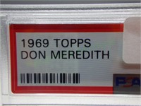 Graded 1969 Topps Don Meredith football card!