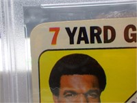 Graded 1971 Topps Game Card Gale Sayers!