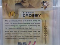 Rare Gem Mint Graded 05-06 Sidney Crosby Rookie Ca