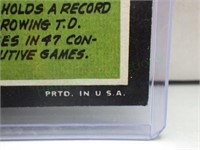 Awesome! 1969 Topps Johnny Unitas card!