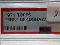Graded 1971 Topps Terry Bradshaw ROOKIE card!