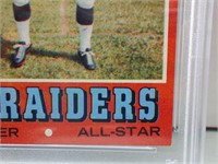 Graded 1971 Topps Jim Otto card! Hall-of-Fame!