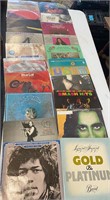 20 Vinyl Records Hendrix- Cooper & more