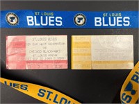 Old St Louis Blues tickets from the Barn