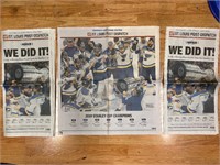 Blues Stanley Cup post Dispatch Newspapers