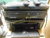Sany 3D Blue Ray player, Sonyo 4 head VHS & DVD