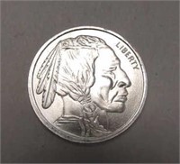 1 Ounce .999 Fine Silver Round - Liberty