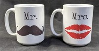 Set of Mr and Mrs Mugs coffee mugs good