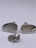 CUFF LINK WITH TIE TACK LOTS