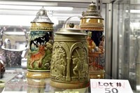 (3) West Germany Steins: