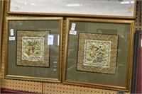 Pair of Framed Tapestries: