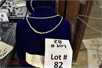 (2) Pearl Necklaces: