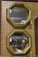 Pair of Wall Display Cases: