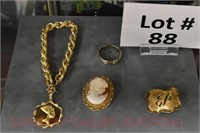 18K Gold Jewelry:
