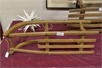Wooden Sled: