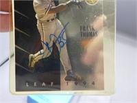 1994 Autographed Frank Thomas Card with Holder
