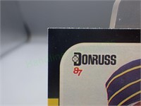 1987 Donruss Barry Bonds Card