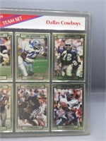 Unopened 1990 NFL Dallas Cowboys Team Set