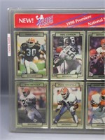 Unopened 1990 NFL Cleveland Browns Team Set