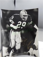 Certified Signed Picture of Browns' Eric Turner