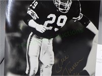 Certified Signed Picture of Browns' Eric Turner
