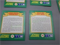 1991 SCORE Baseball Card "Rookie" Series